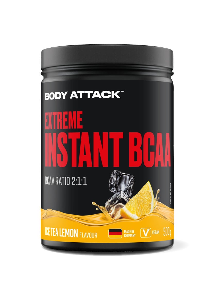 Body Attack Extreme Instant BCAA 500g Ice Tea Lemon