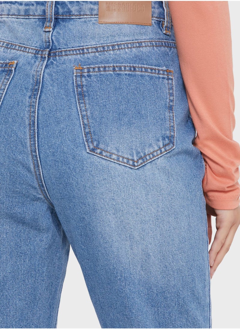 Missguided - Distressed Knee Wrath Jeans - Image 1