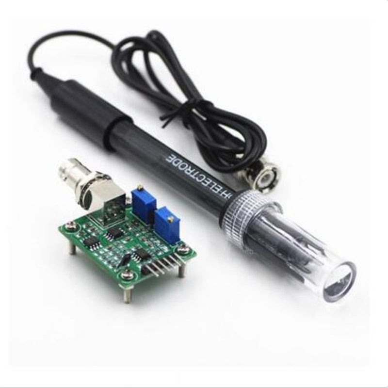 GAOHOU PH0-14 Value Detect Sensor Module + PH Electrode Probe BNC For Arduino - Image 2