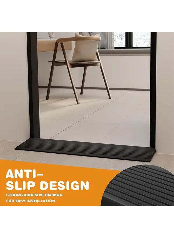 Multi Functional Non Slip Ramp Mat Self Adhesive 35.43 Inch Brown - Image 5