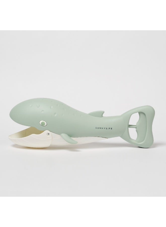 سني لايف مخالب الرمل للحيتان للأطفال - لعبة شاطئ ورمل أخضر - حفر، مغرفة، ولعب بمخالب ناعمة - لعبة خارجية ممتعة مستوحاة من المحيط للأطفال الصغار - Image 3