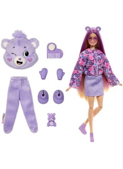 Barbie Barbie Care Bears Series Cutie Reveal Doll - Share Bear (30.3 cm)  - Image 2