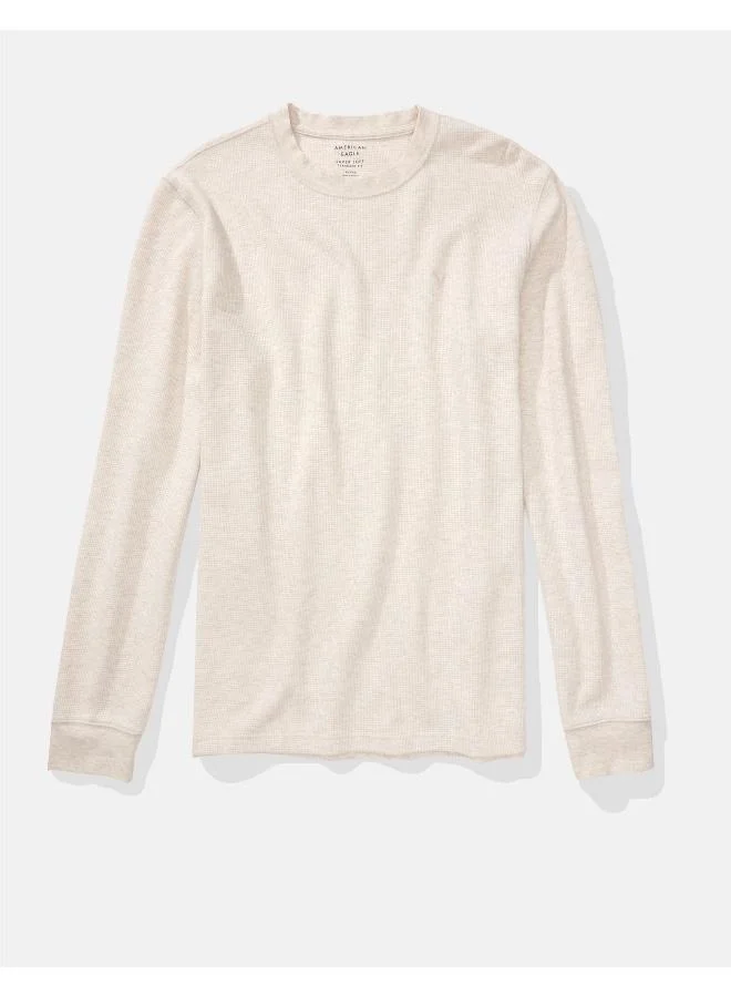 American Eagle Essential Crew Neck Thermal T-Shirt