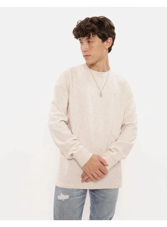 American Eagle Essential Crew Neck Thermal T-Shirt