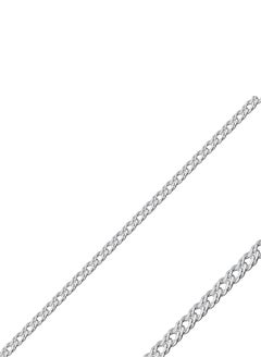 EMNON 925 Silver-925 Silver-925 Silver-100 Micron Rombo Chain Necklace-55cm-High-Quality Jewelry in UAE Dubai 100% Precious Metal Gift-EMNON98NE-CH02029 