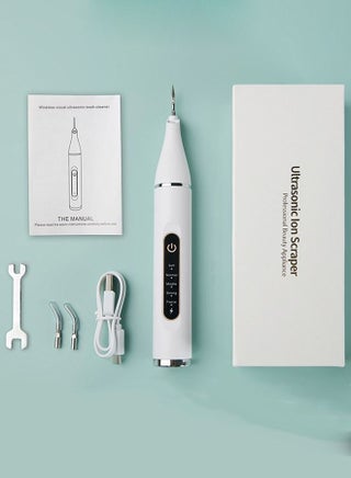 Electric Rechargeable Plaque Remover for Teeth,Teeth Cleaning Kit with LED Light,Tooth Cleaner Tartar Remover Plaque Blaster,Oral Care for Home ,with 3 Adjustable Modes and 2 Replacement Head - pzsku/Z5701D51FE9236FFCA7E7Z/45/_/1683687464/cd9d04a1-d979-49f2-9a26-f83300f2aef8