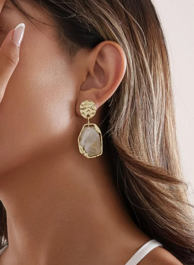 Take Two Rhinestone Dangle Earrings