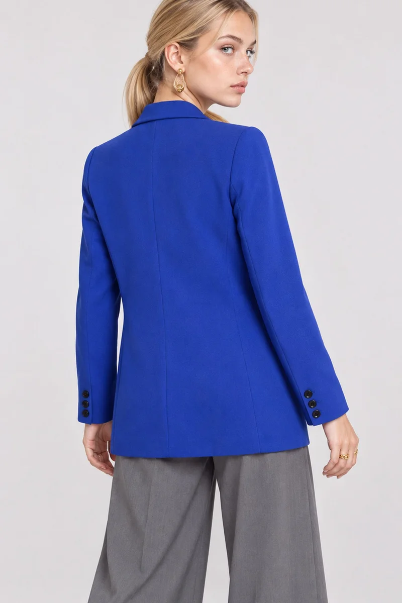Happiness İstanbul Cobalt Blue ISTANBUL Women's Jacket for Women | Best Price UAE