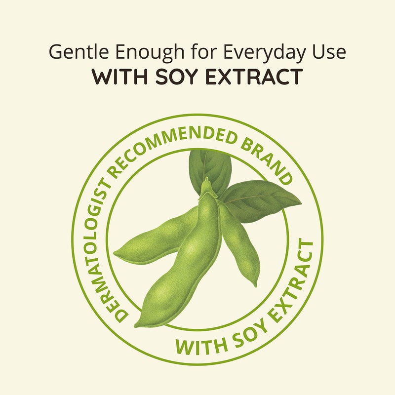 Aveeno Positively Radiant Brightening Facial Cleanser for Sensitive Skin, Targets Dull Skin, Moisture Rich Soy Extract, Non-Comedogenic, Oil- & Soap-Free, Hypoallergenic, 11 Fl. Oz - Image 5