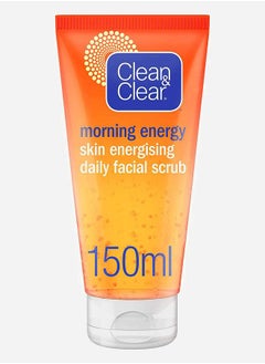 Clean & Clear Skin Energising Daily Facial Scrub 150Ml  - Image 1