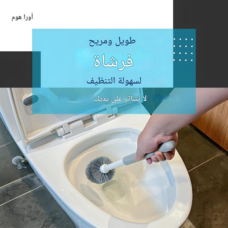 Sanitation Kit - High-Quality Toilet Brush and Handy Plunger Set for Effective Deep Cleaning and Odor Elimination - Image 5