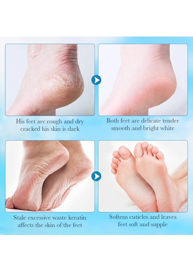 SADOER 6 Pairs Aloe Vera Foot Mask Moisturizing Foot Mask Set for Exfoliating Remove Dead Skin & Remove Odor Gentle Exfoliate Soften Calluses Repair Dry Rough Foots 6x35g - Image 5