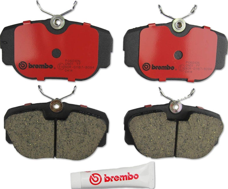 Brembo P06010N Premium Ceramic Front Disc Brake Pad Set BMW OE# 34111161347 - Image 3