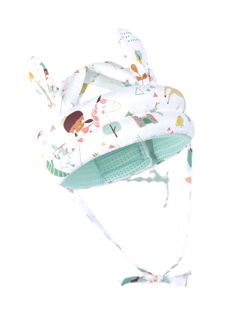 Children head pillow anti-fall head protection pad learning to walk thickened Baby toddler protective head hat  - Image 1