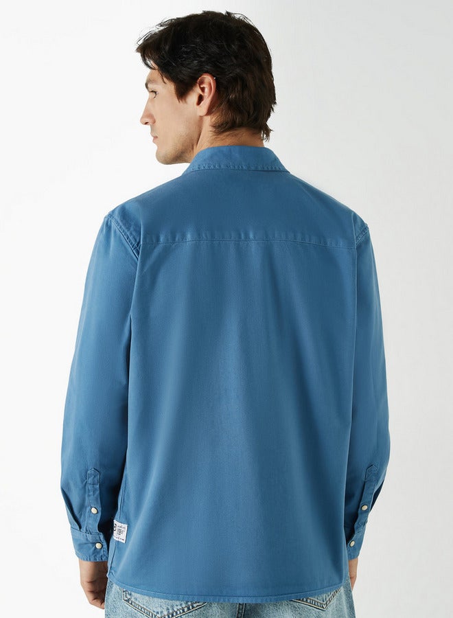 Ecko Unltd. Ecko Unltd Solid Shirt with Pockets - Image 3