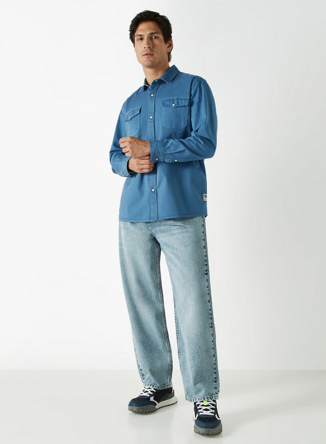 Ecko Unltd. Ecko Unltd Solid Shirt with Pockets - Image 2