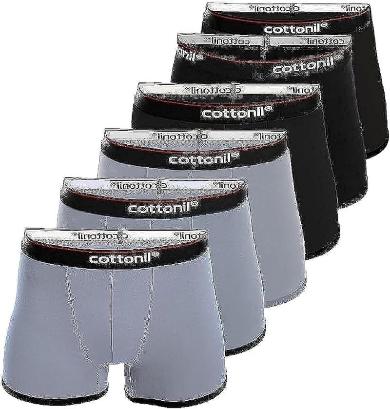 كوتونيل مجموعة Cottonil من 6 قطع من ملابس البوكسر متعددة الألوان – الحجم XXL - Image 4