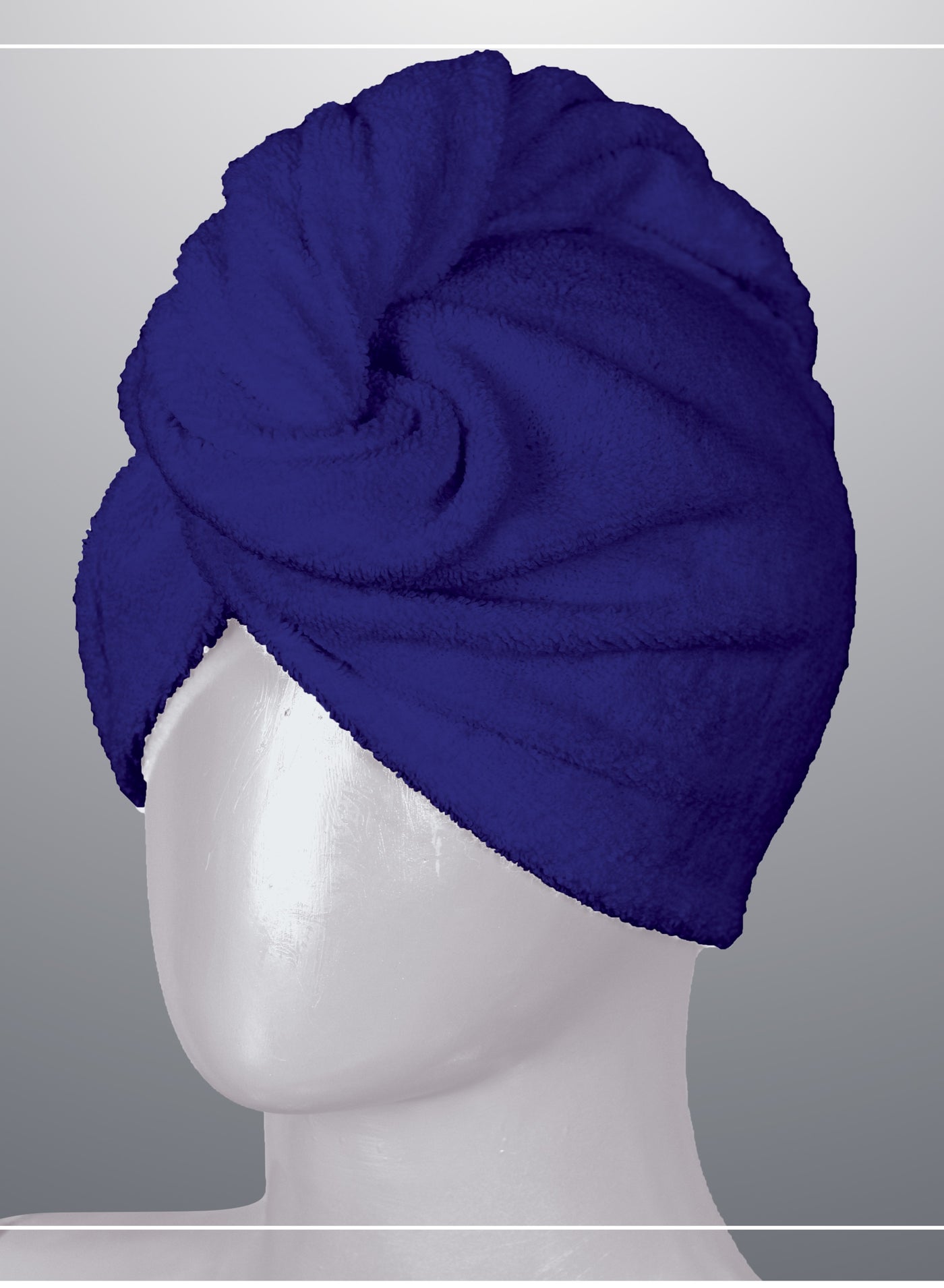 Banotex Cotton hair towel, 100% of natural Egyptian cotton, comfortable and wide, suitable for all hair types, with high absorption capacity and super softness