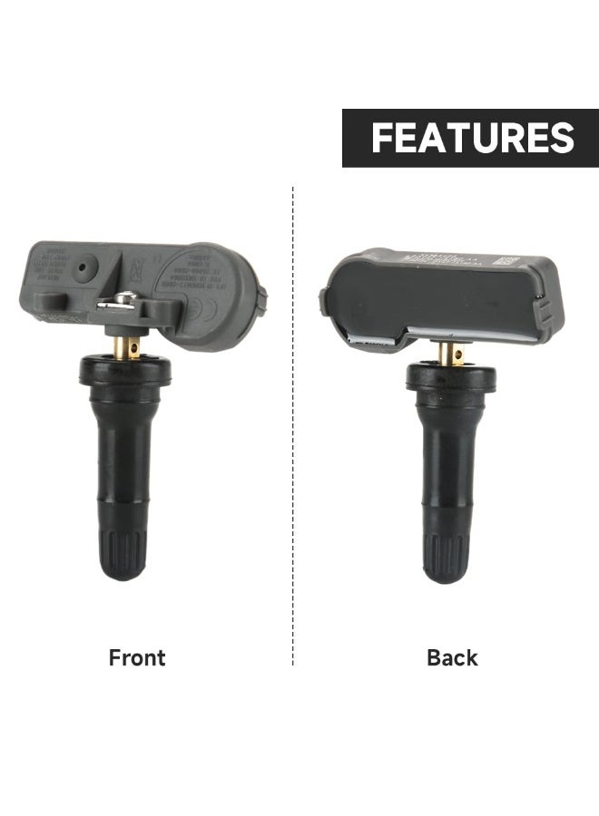 KISSUN Set of 4 - 433MHz TPMS Tire Pressure Monitoring System Sensors | Compatible with Ford Escape & Explorer (2006-2016), Ford Transit, E-150, Expedition | Replacement for Part# DV6T-1A180AA - Image 3