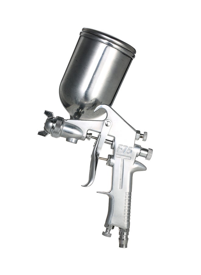 NIBEMINENT Professional Paint Sprayer Airbrush Set Silver 19.50x11.00x15.00centimeter - Image 1