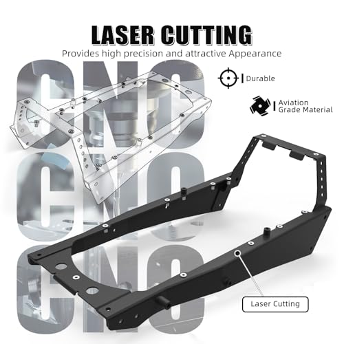 NICECNC Rear Suspension Frame Compatible with Yamaha Raptor 700 YFM700 2013 2015-2024,Raptor 700 YFM700R 2006 2007 2008 2014,Raptor 700R YFM700R 2009-2013 2015-2024, See Fitments - Image 4