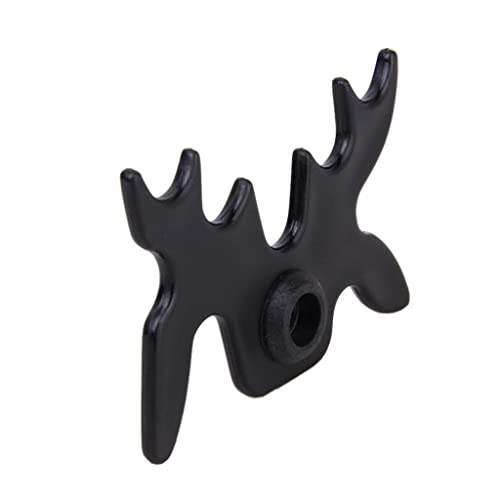 Imperial Billiard/Pool Cue Accessory: Slip-On/Portable Moosehead Bridge Head, Plastic , Black - Image 4