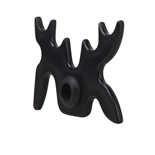 Imperial Billiard/Pool Cue Accessory: Slip-On/Portable Moosehead Bridge Head, Plastic , Black - Image 3