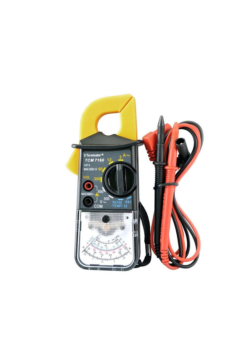 Terminator - Terminator Analogue Clamp Meter 600V AC 300A TCM 7160 - Image 1