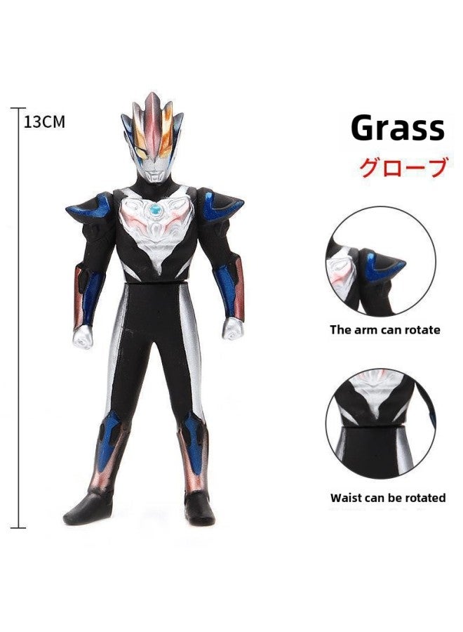 13CM Ultraman Soft Plastic Tiga Style Maltos Galaxy Zero Tiga Superman Children's Hot Toys Wholesale-Color:32, Grcloth - Image 1