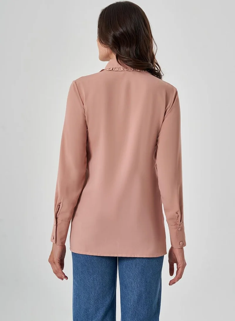 Meys Pleated Detail Shirt