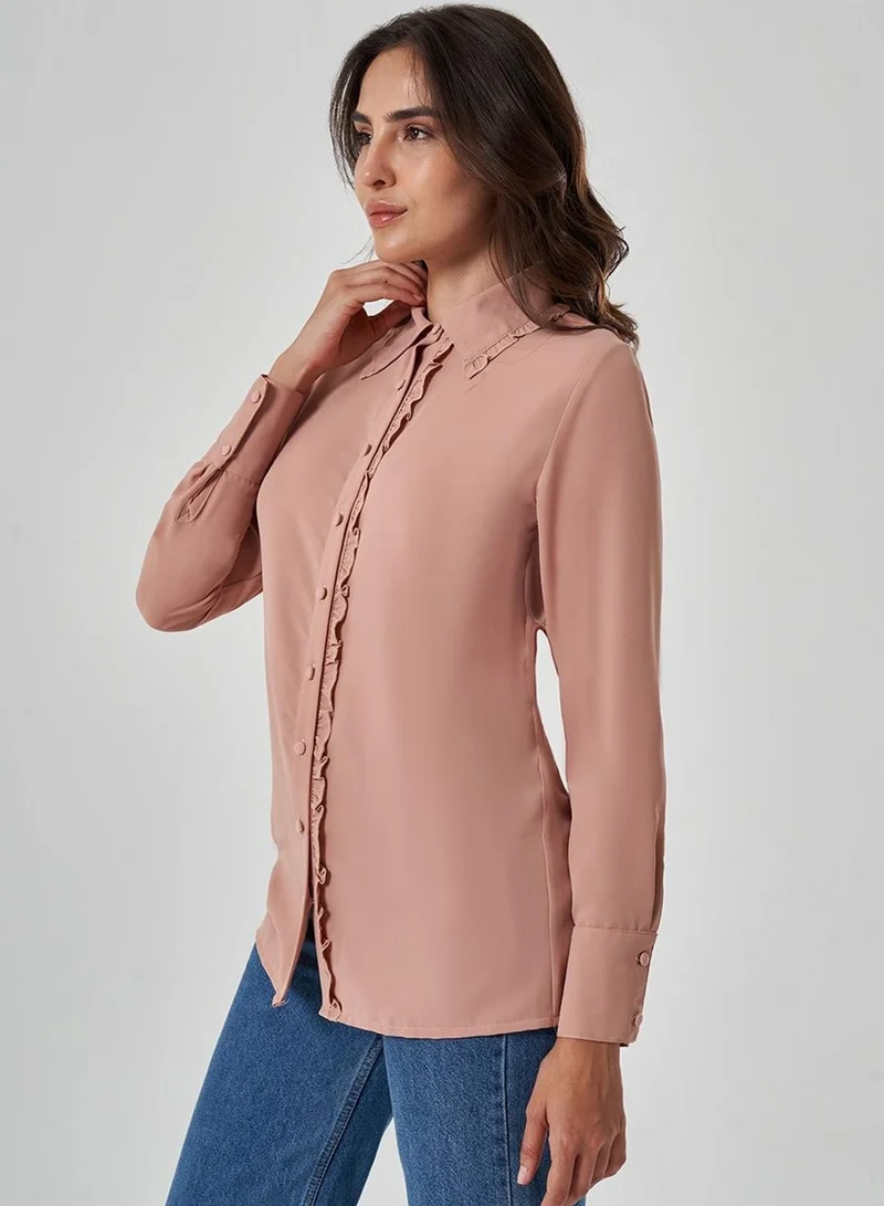 Meys Pleated Detail Shirt