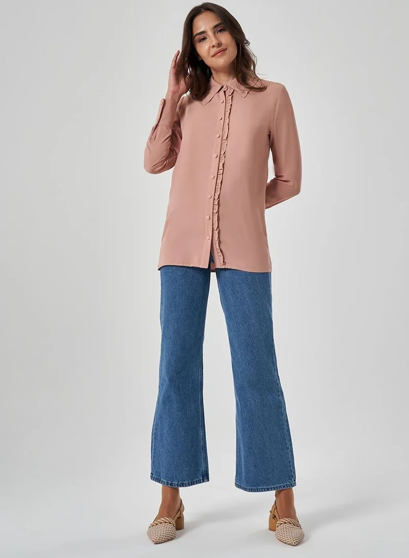 Meys Pleated Detail Shirt