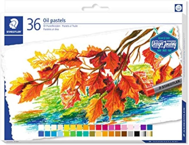 Staedtler Karat 2420 C36 Oil Pastels - Assorted Colours (Pack of 36) - Image 1