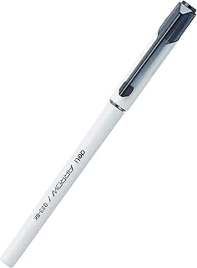 قلم حبر جاف من Deli EQ23-BK باللون الأسود