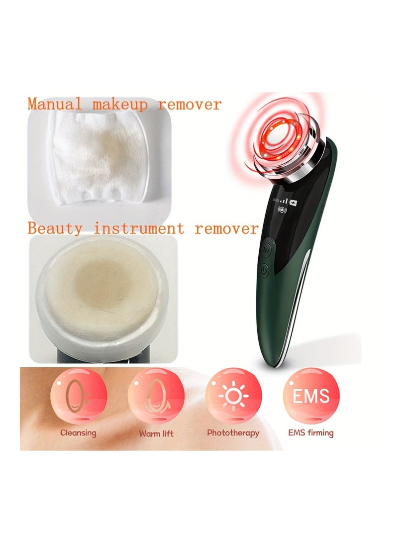 EMS Face Massager Skin Care Facial Cleansing Beauty Instrument Warm Export Import Instrument - Image 5