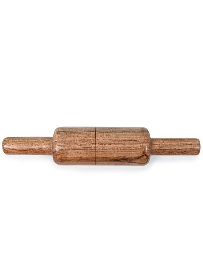 RBY Wooden Chakla/Roti Maker/Rolling Board (9 Inch) with Wooden Rolling Pin/belan (Brown) - Image 4