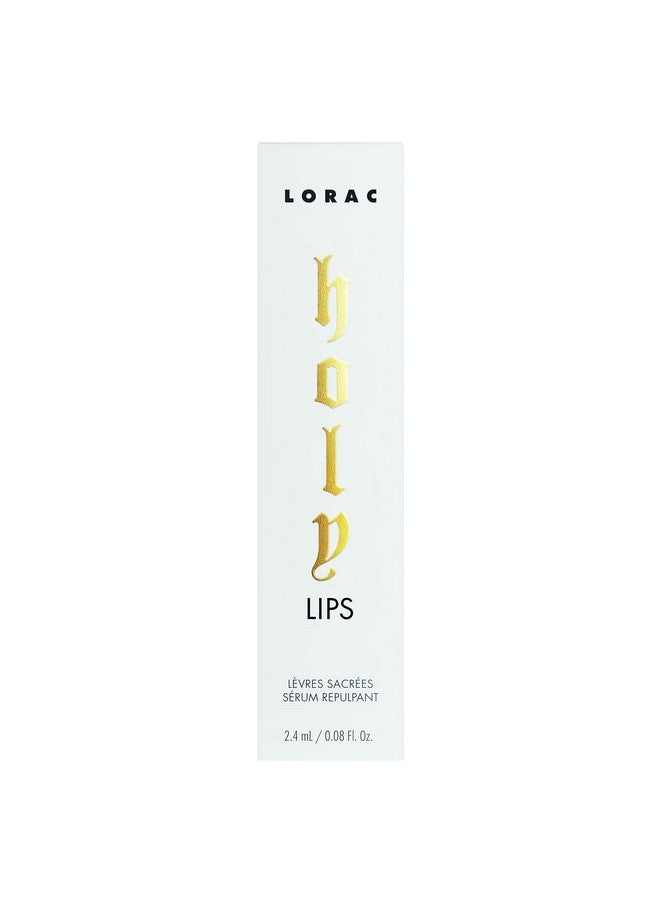 Lorac Holy Lips Plumping Serum Lip Gloss Travel Size ; Collagen Hyaluronic Acid Infused Cruelty Free Gluten Free Vegan - Image 4