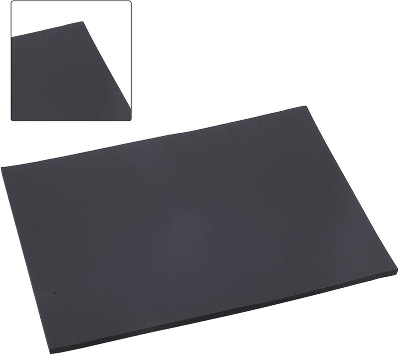 Black Maintenance Pad, Non Slip Flexible Heat Insulation Mat, Work Protector for Laminating Machine, Repair Station, Countertop, with Polyester Material - Image 4