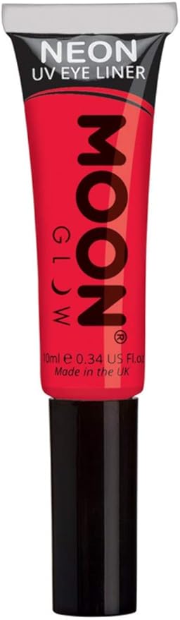 Moon Glow Neon UV Eye Liner 10ml White Glows brightly under UV Lighting - Image 2