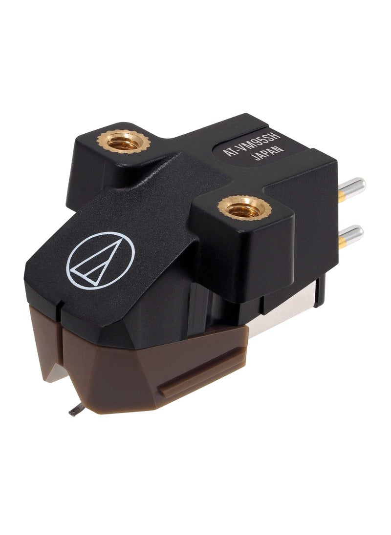 audio-technica Audio-Technica AT-VM95SH Dual Moving Magnet Turntable Phono Cartridge (Brown)  - Image 2