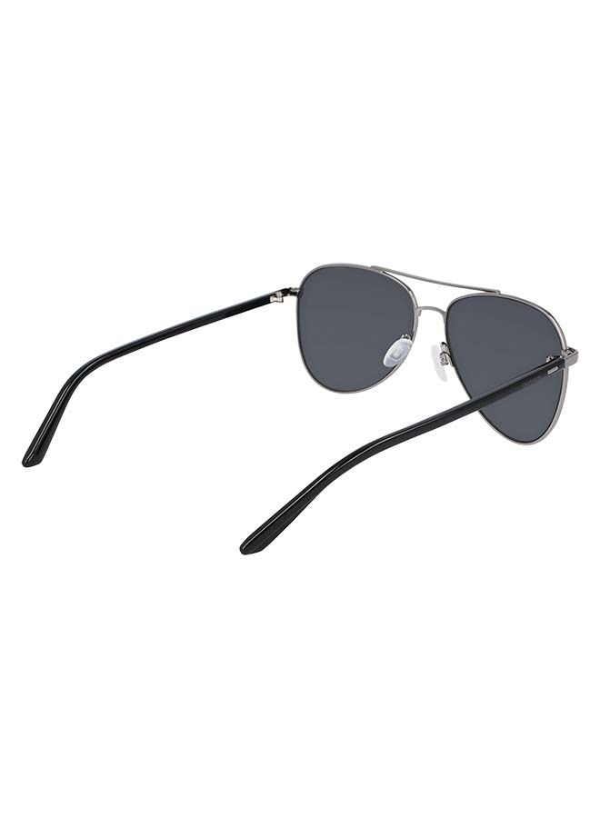 CALVIN KLEIN Unisex Full-Rim Metal Aviator Sunglasses - Lens Size: 58 mm - Image 5