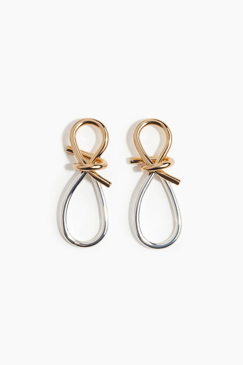 H&M Knotted earrings