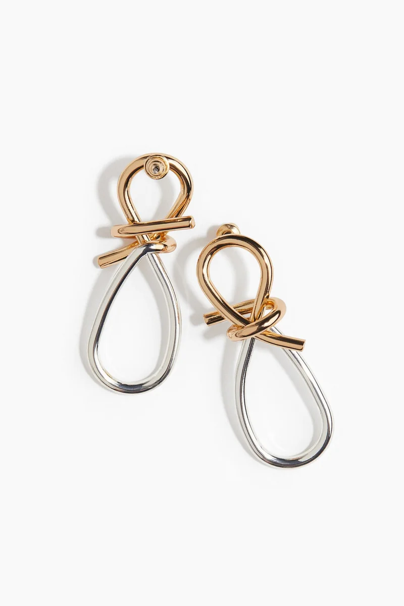 H&M Knotted earrings