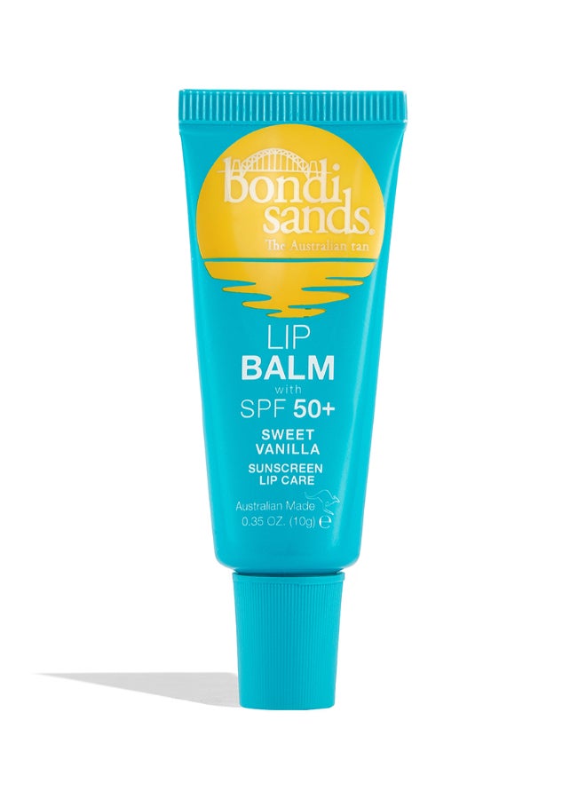 BONDI SANDS Everyday SPF 50 Lip Balm in Vanilla - Protects & Nourishes Dry, Chapped Lips with a Classic, Sweet Scent (10 g) - Image 1