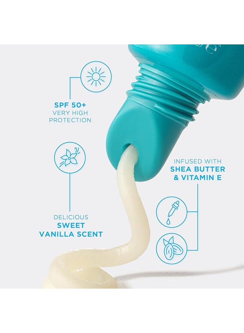 BONDI SANDS Everyday SPF 50 Lip Balm in Vanilla - Protects & Nourishes Dry, Chapped Lips with a Classic, Sweet Scent (10 g) - Image 3