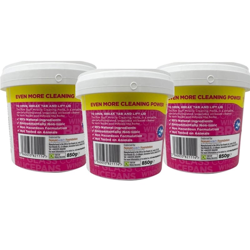 THE PINK STUFF Stardrops - The Pink Stuff - The Miracle All Purpose Cleaning Paste (International Version) (3PK) - Image 2