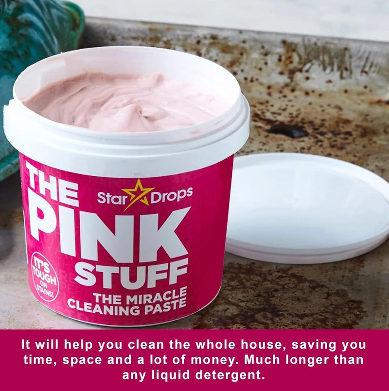THE PINK STUFF Stardrops - The Pink Stuff - The Miracle All Purpose Cleaning Paste (International Version) (3PK) - Image 4