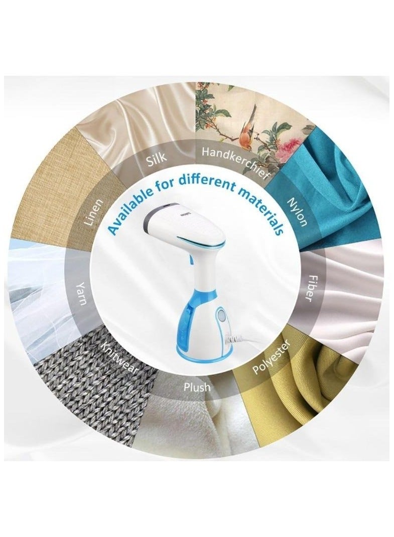 Steam Iron 1500W Handheld Steamer Garment Steamer for Clothes Portable Iron Steam with Strong Penetrating 280ml