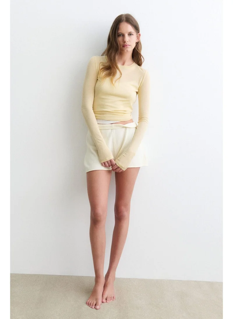 H&M Knitted shorts