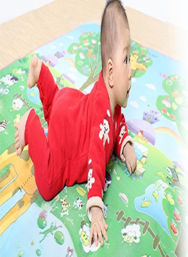 EXOTICE Waterproof Double Sideed Alphabet Learning Carpet Mats for Kids Crawling Baby Playmat Anti Skid for Kids Baby Playmat Carpet for Crawling Extra Large Floor Mat (5X5.5 Feet) - Image 5